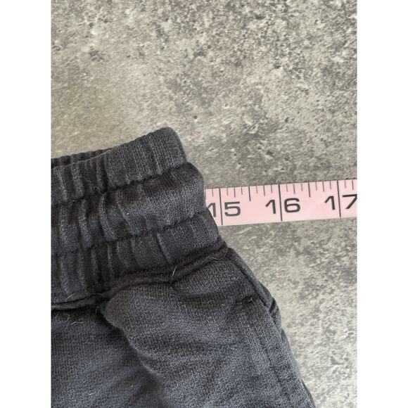 Gymshark Shorts Womens S Small Black Athletic Heavy Fleece Elastic Waist Gym - Picture 6 of 8